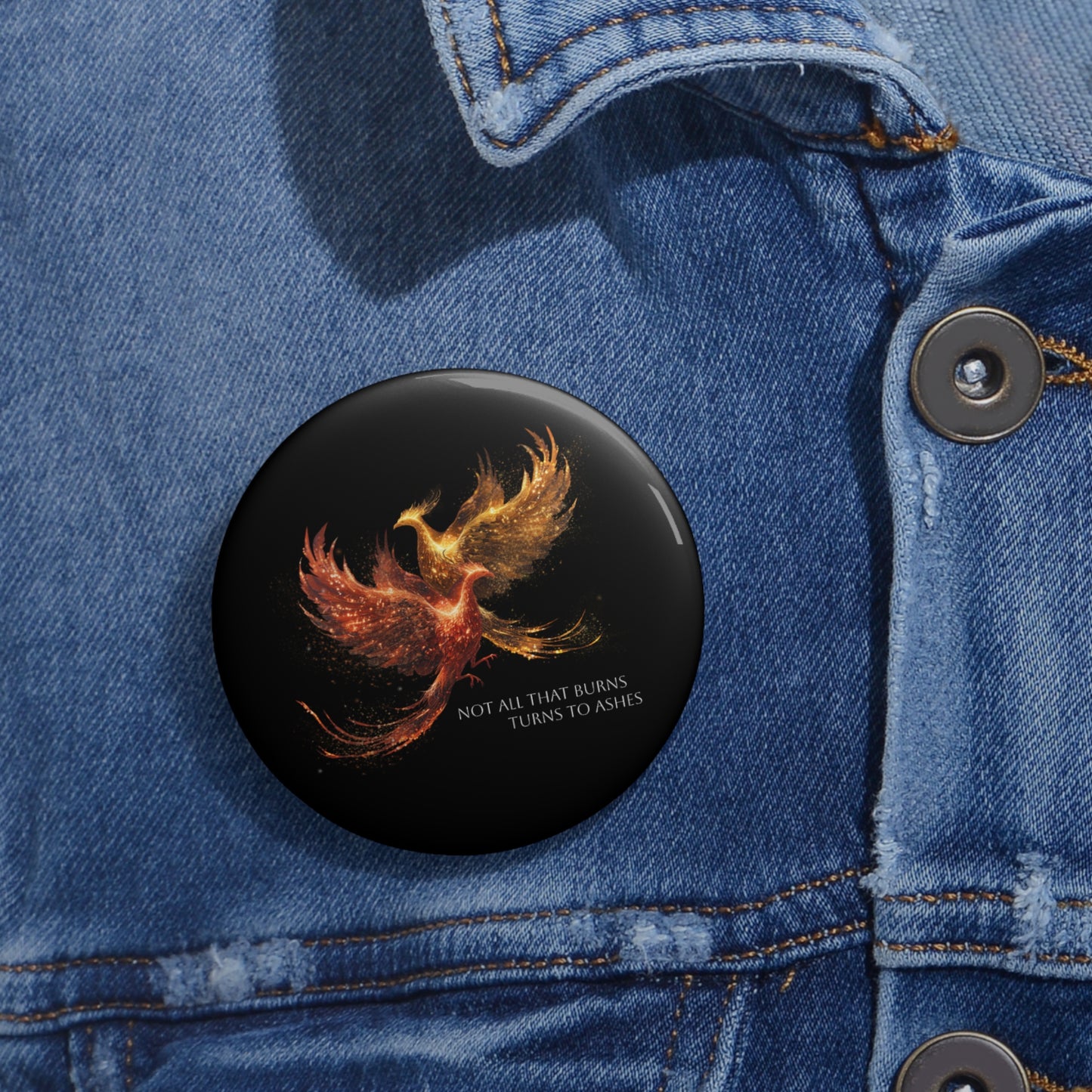 Among The Phoenix Button