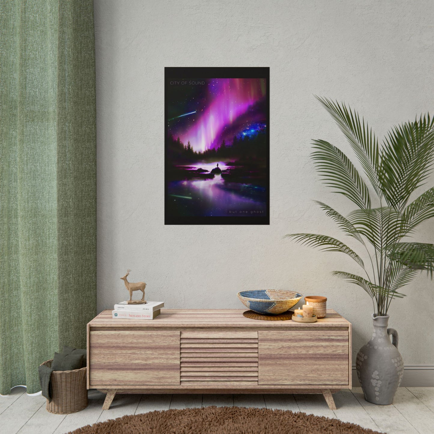 ...but one ghost Poster