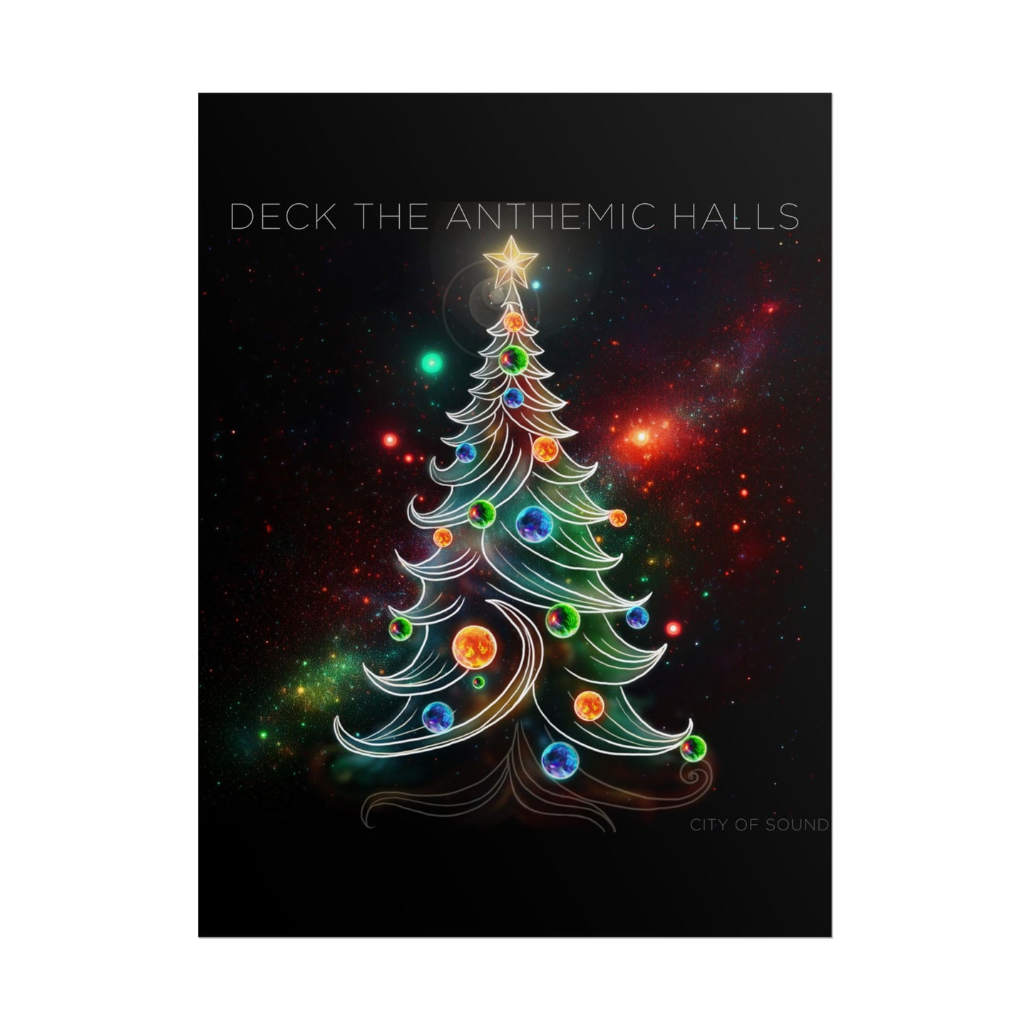 Merry Madness Christmas Poster