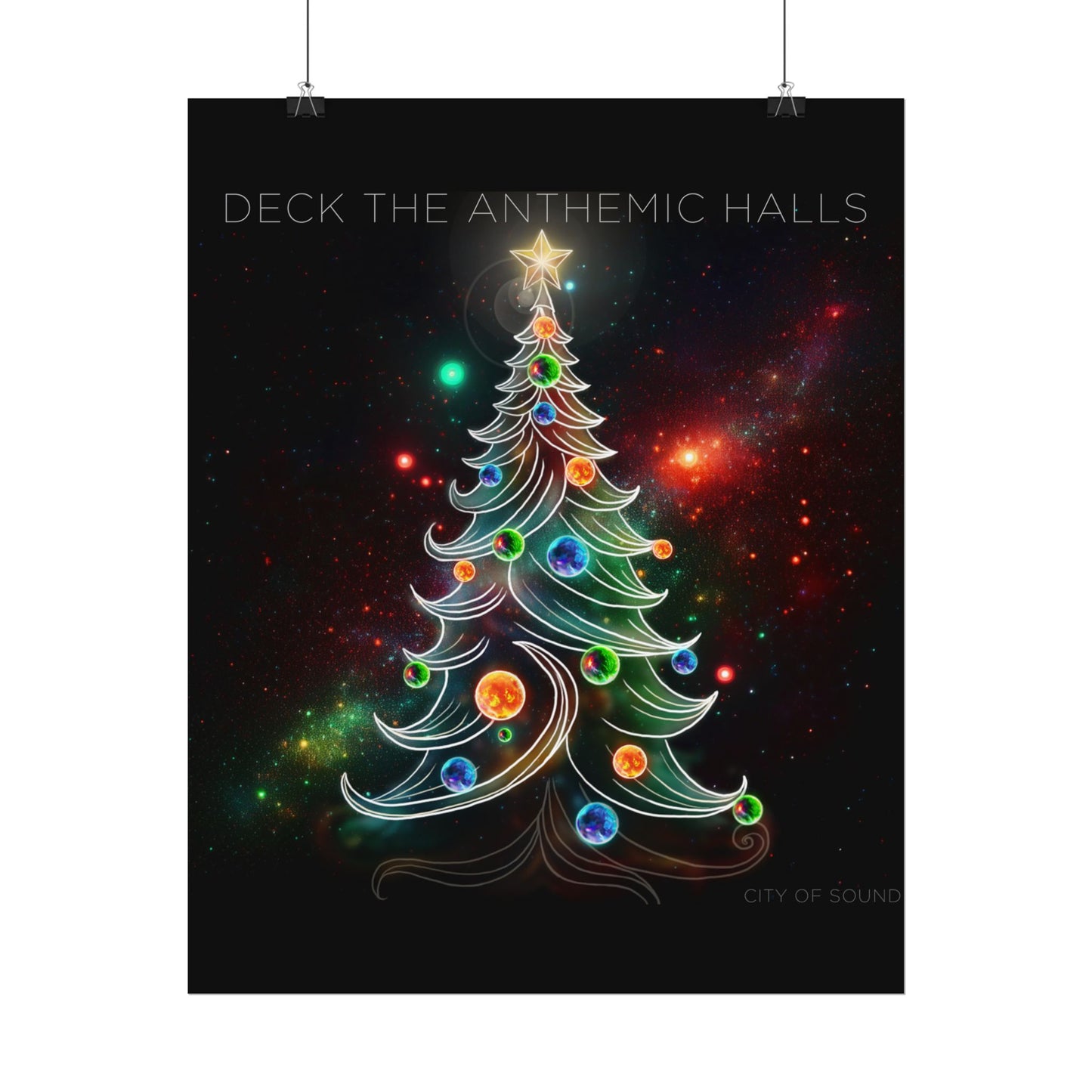 Merry Madness Christmas Poster