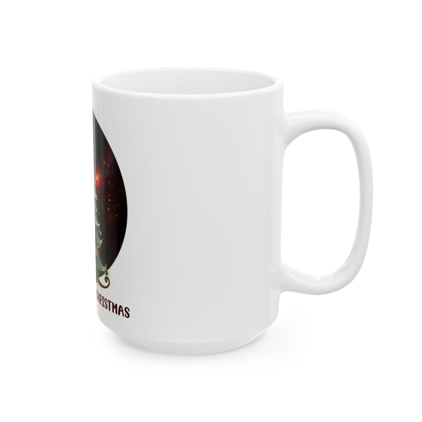 Merry Madness Christmas Mug White