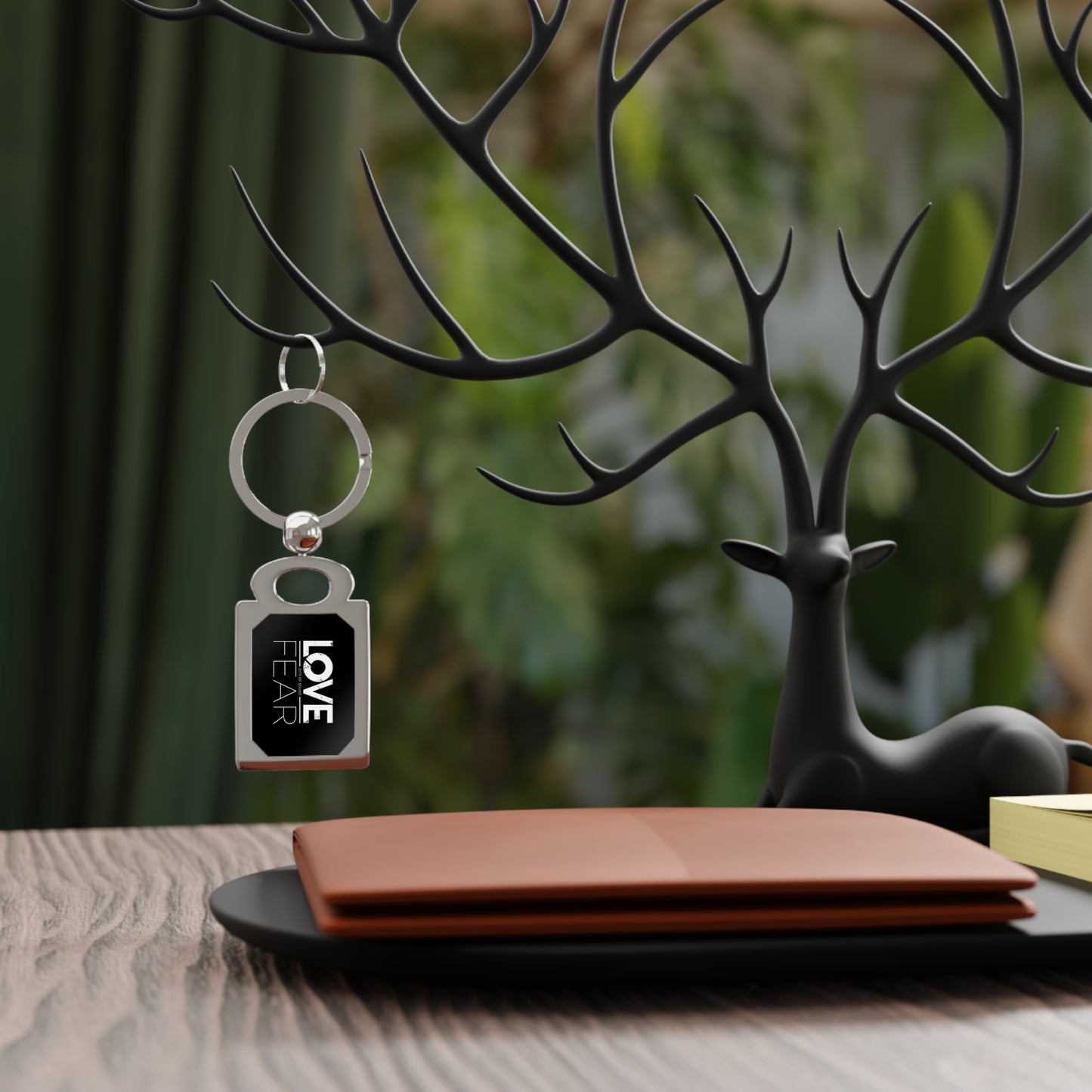 Love Over Fear Key Chain/Ring