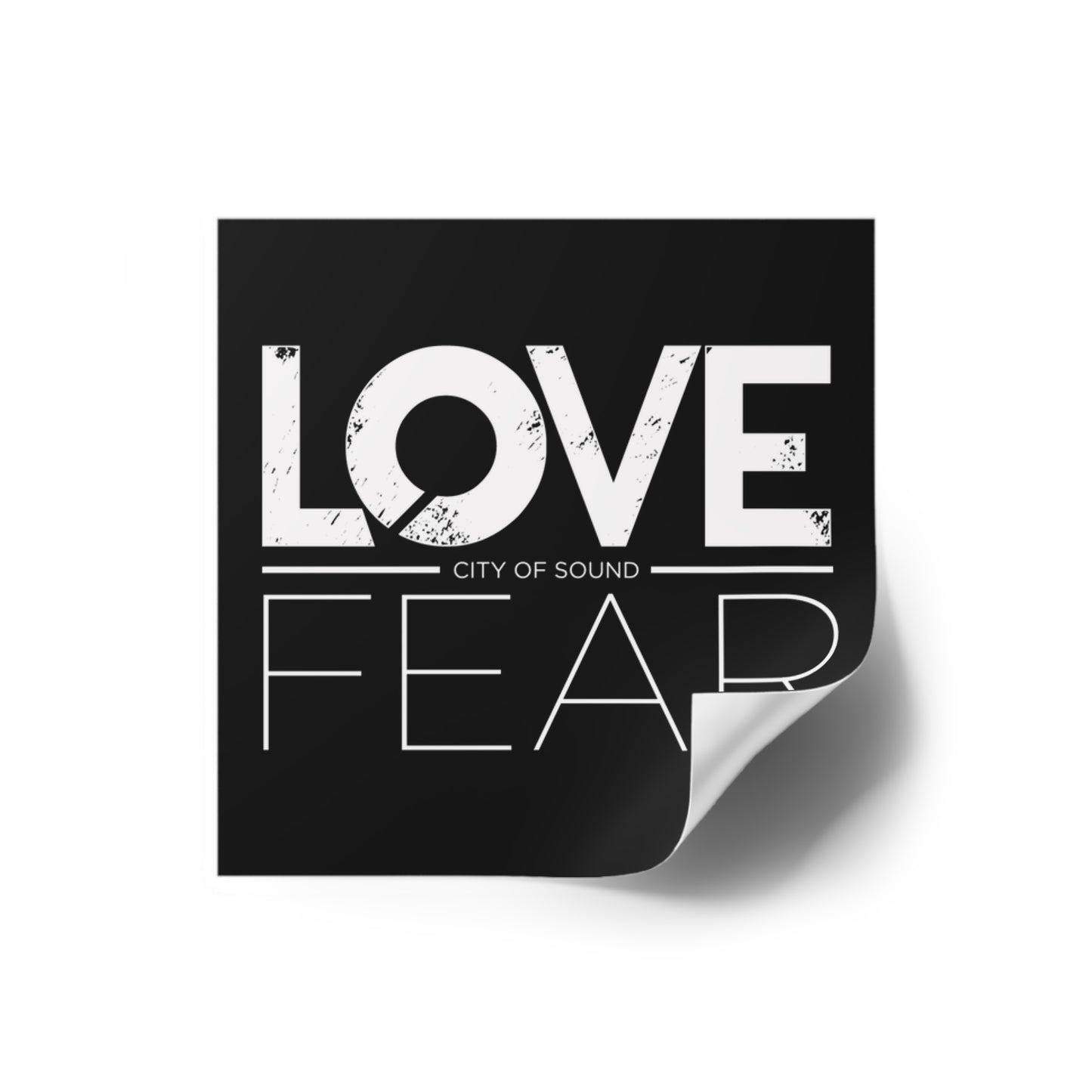 Love Over Fear Sticker