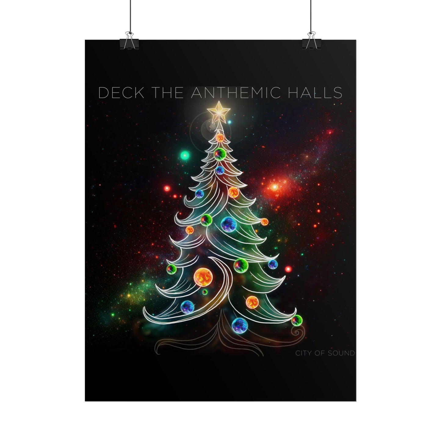 Merry Madness Christmas Poster