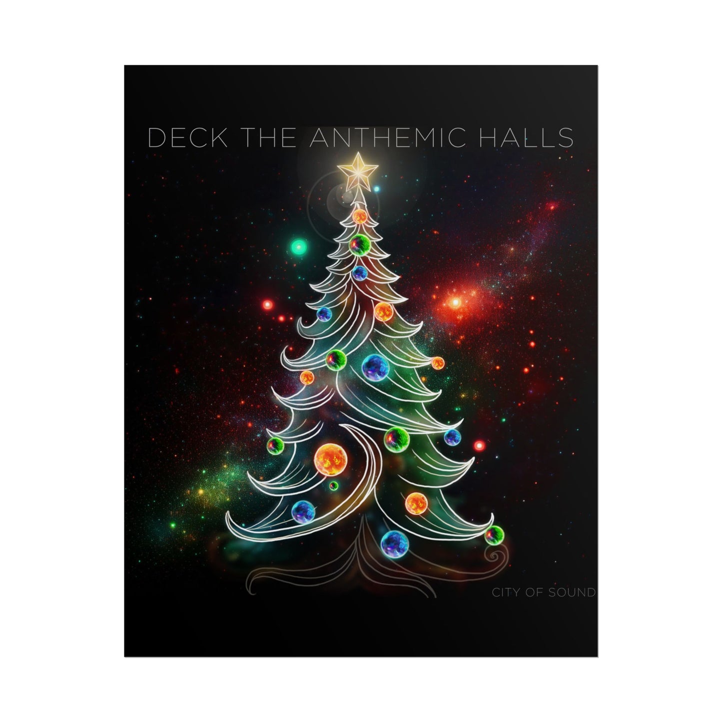 Merry Madness Christmas Poster