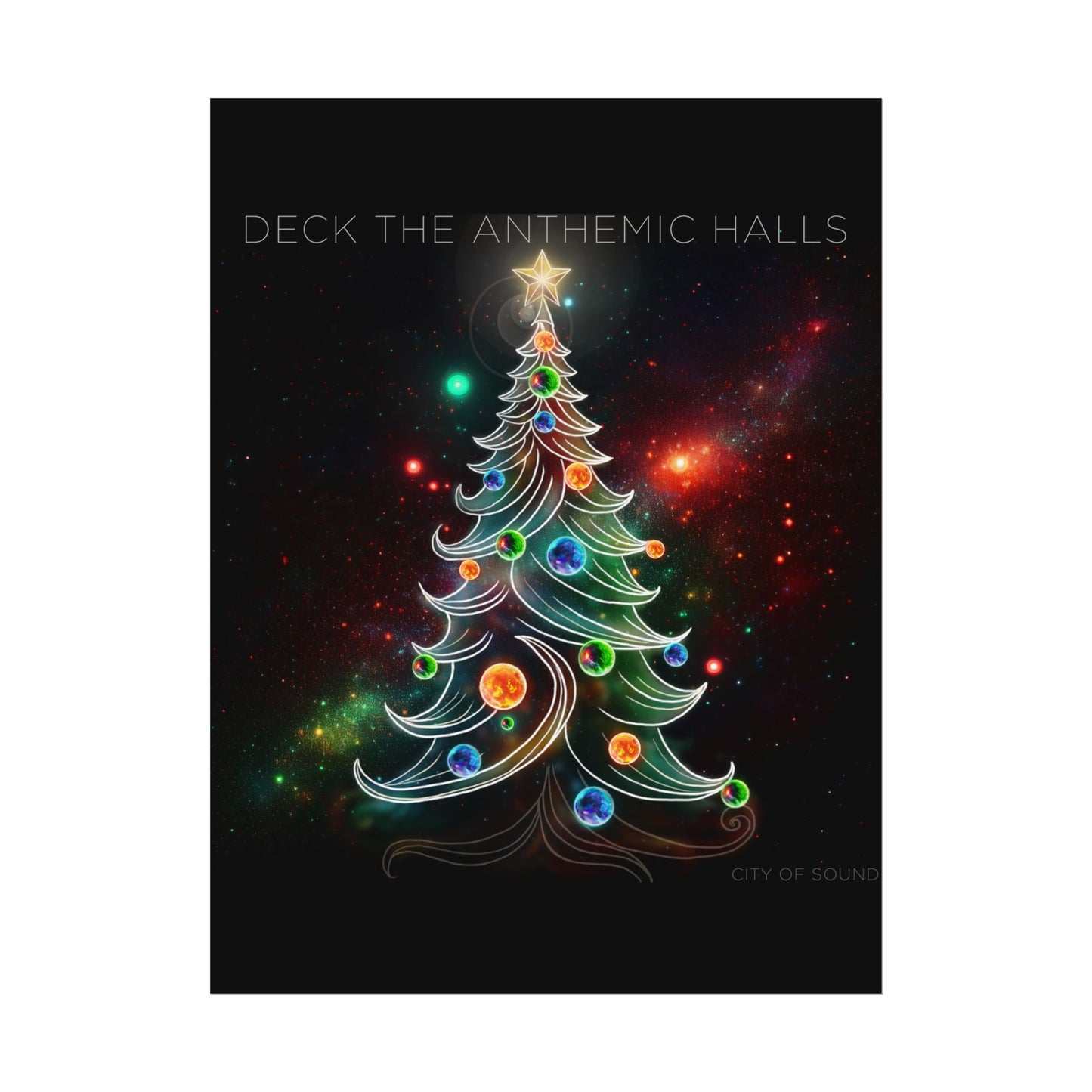 Merry Madness Christmas Poster